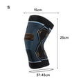 thumbnail image 6 of sunsanly Soft Elastic Knee Brace Knee Compression Sleeve Wear Resistant Breathable Non-Slip Design Knee Support Pad, 6 of 7