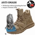 thumbnail image 4 of AUXDIQ Safety Trainers Men Women Steel Toe Cap Work Shoes Comfy Construction Industrial Sneakers, 4 of 6