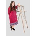thumbnail image 2 of SANAE DESIGN Robe Chandail en Molleton Adaptative avec Manches Dolman et Fermeture Éclair avant Complète, 2 of 7