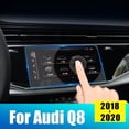 thumbnail image 2 of Película de vidrio templado para coche, Protector de pantalla de navegación para Audi Q8 2018 2019 2020 2021, accesorios de pegatina para pantalla LCD, 2 of 5