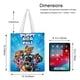 thumbnail image 5 of Puppy Dog Pals Bolso de tela con estampado de lienzo para mujer, bolsa de compras reutilizable y estética, con cremallera interior, regalo para mujer, 35 × 40 cm., 5 of 6