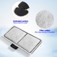 thumbnail image 3 of xianyou-8pcs Filter Cartridges Compatible with Top Fin EF-S, 2.2x3.8inch Fish Bowl Filter Fish Tank Filters Aquarium Replacement Cartridges for Water Filtration, 3 of 4
