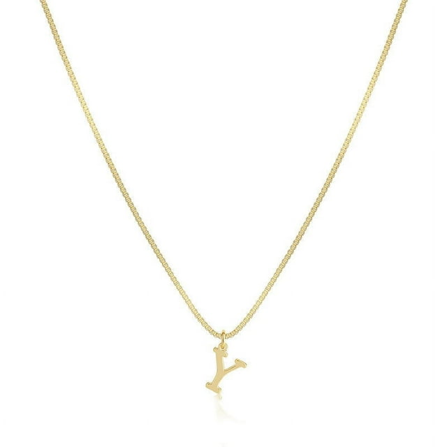 Liquidation & Promo, Initial Necklace, Dainty Letter Pendant, Stainless Steel Material, Adjustable Chain, For Women, Everyday Accessory, Minimalist Style, Gift Choice Akmoler Up to 50% OFF