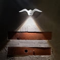 thumbnail image 2 of White Motion Sensor Wall Light Rechargeable Led Night Light Seagull Design For Indoor Outdoor Waterproof, 2 of 6