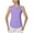 Purple Tank tops for Women, variant on HAPIMO Women's Yoga Sports Tank Tops Trendy Round Neck Shirts for Teen Girls Solid Color Satin Summer Beach Tees Sleeveless Fitness Workout Casual Tops Black