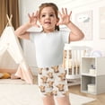thumbnail image 7 of joogoo Highland Cattle Flower-w5 Girls Lined Shorts Bike Dance Bottoms 10Y, 7 of 7