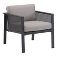 thumbnail image 3 of Mainstays Brinson Bay 4-Piece Patio Conversation Set with Gray Cushions, 3 of 8