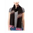 thumbnail image 3 of Collection XIIX Foulard Pop Of Broderie (Noir), 3 of 3