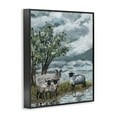thumbnail image 4 of Stupell Industries Traditional Sheep View Landscape Painting Black Framed Art Print Wall Art, 11 x 14, 4 of 10