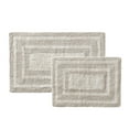 thumbnail image 5 of Eddie Bauer Logan Parchment Cotton Tufted Bath Rug Set, 5 of 7