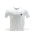 thumbnail image 2 of Calvin Klein Men's Garment Dyed Monogram Pocket Tee, Brilliant White,L - US, 2 of 3