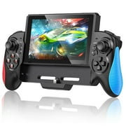 Controller Fit for Nintendo Switch, Lingsida Controller for Nintendo Switch Joy-Con Handheld Mode, One-Piece Joypad Controller Replacement, with Adjustable TURBO and Dual Motor Vibration