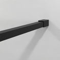 thumbnail image 7 of Resenkos34" Shower Screen Door Walk-In Wet-room, 3-panel Style, Tempered Glass, Black Paint Aluminum Frame, Black, 7 of 7