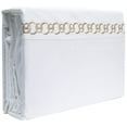 thumbnail image 1 of Johnson Home 300 Thread Count Egyptian Cotton Sheet Sets with Embroidery Details, 1 of 2