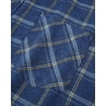 thumbnail image 5 of Onimisc Mens Flannel Shirt Long Sleeve Plaid Flannel Shirt for Men Casual Button Down Shirts Regular Fit, 5 of 6