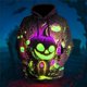 thumbnail image 5 of Sudadera con capucha para hombre de Halloween, clásica, informal, con estampado 3D de cabeza de calabaza, informal, deportiva, de moda, 5 of 5