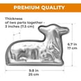 thumbnail image 4 of Molde para tartas KIBS group Easter Lamb 3D de aluminio, 25 x 17 x 7,5 cm, 4 of 9
