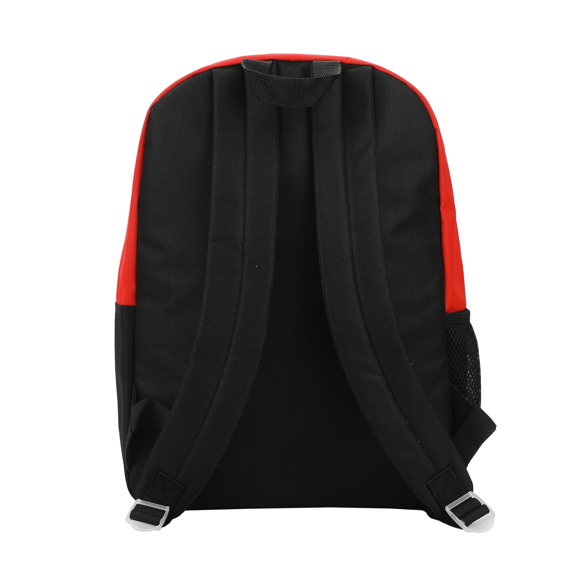 Ensemble De 5 Pièces Super Mario Avec Sac À Dos 16", Sac À Lunch, Trousse, Porte-Clés Et Mousqueton