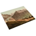 thumbnail image 3 of Print: Mont Blanc, The Chain From La Flegere, Chamonix Valley, France, 3 of 4