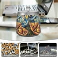 thumbnail image 6 of Yayeee Ashtray with Lid for Cigarette Smokeless Stainless Steel Home Ash Holder, Starry Pizza, 6 of 7