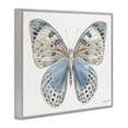 thumbnail image 2 of Stupell Industries Transitional Blue & White Butterfly Gray Framed Giclee Art, 14 x 11, by Danhui Nai, 2 of 7