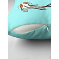 thumbnail image 4 of Ryan; Japanese Koi Fish Throw Pillow – Elegant Watercolor Fish Design 45x45cm Cushion Cover for Zen, Spa or Garden Decor, 4 of 7