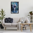 thumbnail image 2 of Stupell Industries Vivid Ballet Dancer on Blue People Painting Black Floater Framed Canvas Art Print Wall Art, 21 x 31, 2 of 9