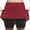 Burgundy, variant on ZQUUVOU Girls Color Block Skort Faux 2 Piece A Line Tennis Skirts High Waist Loose Athletic Skirt Street Style Play Burgundy
