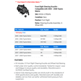 thumbnail image 2 of Front Right Steering Knuckle - Compatible with 2003 - 2008 Toyota Matrix 2004 2005 2006 2007, 2 of 2