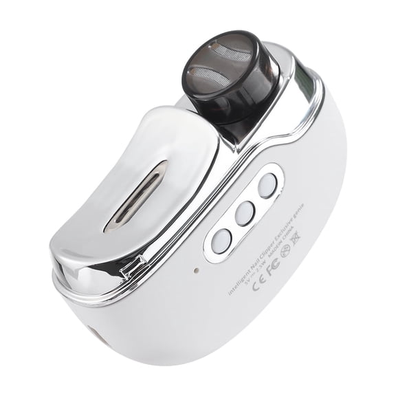Automatic Electric Nail Clippers with LED Light & Nail Clip Storage,4 in 1 Nail Trimming 3-Speed USB Rechargeable Fingernail Clipper for Adults,Seniors,Kids