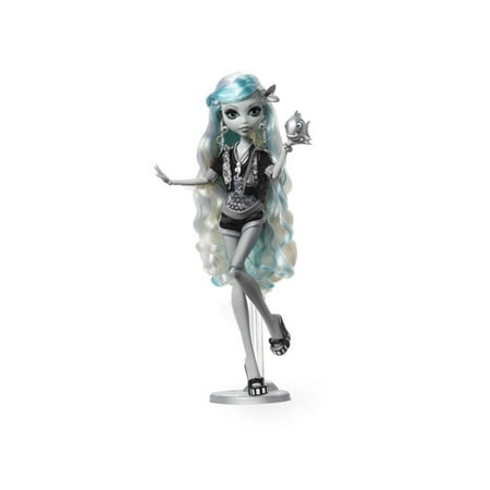 Monster High Doll with Posters, Lagoona Blue in Black and White, Reel Drama Lagoona Monster High Doll