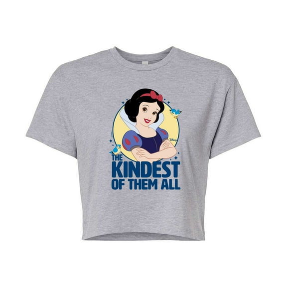 Disney Princess - Snow White The Kindest Of Them All - Junior's Cropped T-Shirt