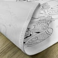 thumbnail image 5 of Ambesonne Kabuki Place Mats Set of 4, Japanese, Standard Size, Black White Pink, 5 of 6