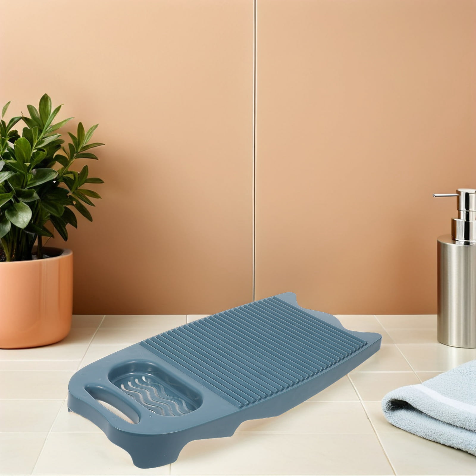 BESTYASH 2-Pack Portable Hand Washing Boards with Non- Grip and Plastic for Convenient Home Use