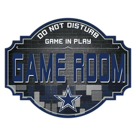 Dallas Cowboys 12'' Game Room Tavern Sign