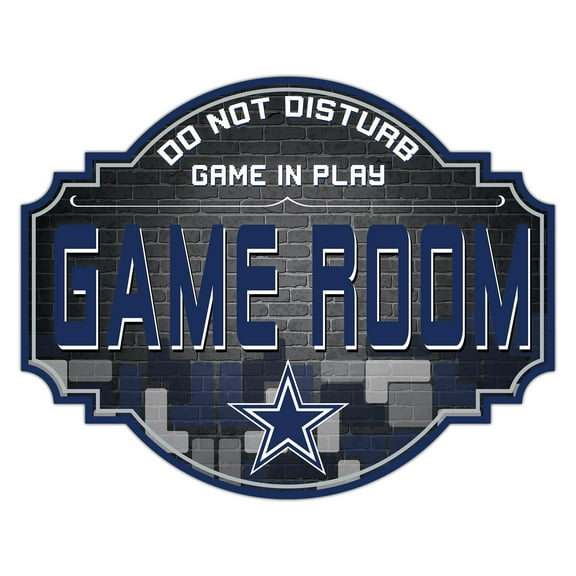 Dallas Cowboys 12'' Game Room Tavern Sign
