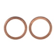 thumbnail image 2 of Stainless Steel Brake Fitting Adapter with 7/16" x 20 UNF Banjo Bolt, 25mm Length, with 2 Washers, 2 of 4
