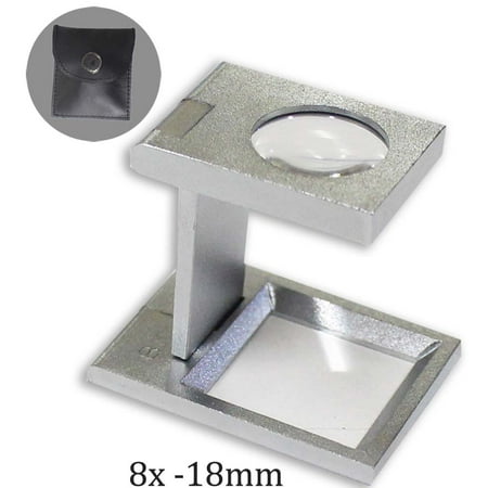 Maximize 8x Br Folding Magnifier Loupe For Linen Thread Count Maximize 8x Br Folding Magnifier Loupe For Linen Thread Count