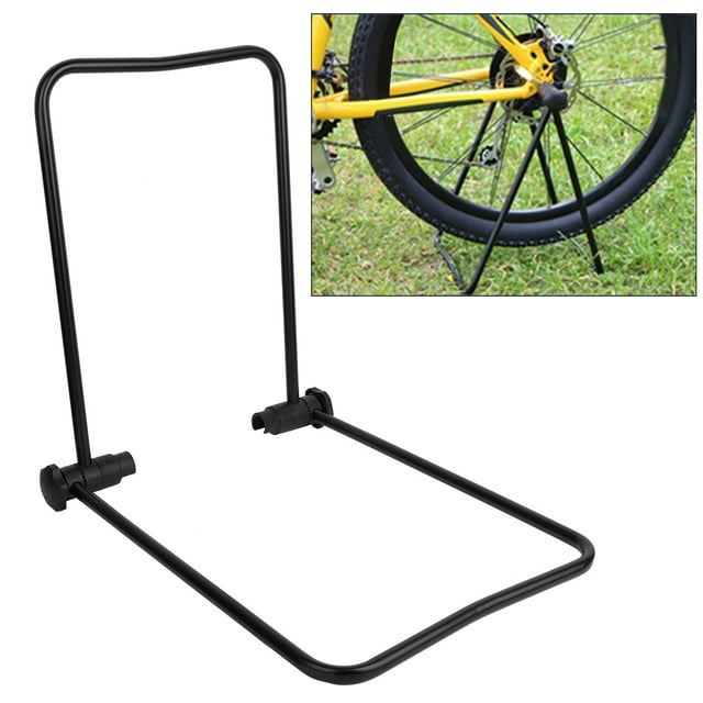 Partido de reparación de Soporte de bicicleta de bicicleta para el exterior de aluminio de aluminio negros de aluminio negros