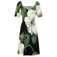 thumbnail image 4 of Sweet Magnolia Sleeveless Dress dress korean style evening dress Woman clothing, 4 of 6
