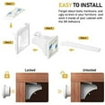 thumbnail image 6 of Baby Proof Me Magnetic Child Safety Cabinet Locks for Baby Proofing, 36 Locks and 9 Keys, 6 of 12