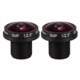 thumbnail image 1 of Lente ojo de pez HD 2X para CCTV, 5 MP, 1,8 mm, montura M12x0,5, 1/2,5 F2,0, 180 grados, para cámaras de videovigilancia., 1 of 8