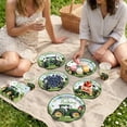 thumbnail image 4 of 96Pcs Tractor Birthday Party Plates Napkins Cups Tableware Set, Tractor Birthday Party Decorations Supplies for Kids, Disposable Paper Green Farm Dinnerware Party Decor Serves 24, 4 of 6