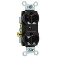 thumbnail image 1 of Pass & Seymour Réceptacle COMMERCIAL Brun Sortie Duplex 20A 125V CR20, 1 of 4