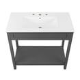 thumbnail image 3 of Modway Altura Bathroom Vanity in Gray White, 3 of 6