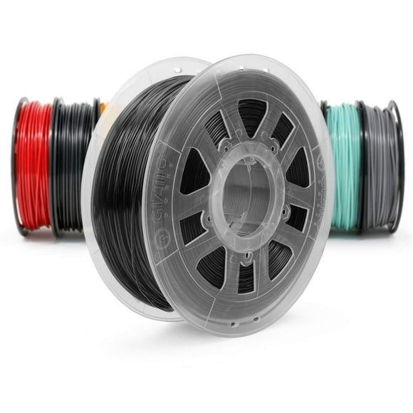 Gizmo Dorks Filament d'Imprimante 3D ABS Faible Odeur 1.75mm 1kg, Noir