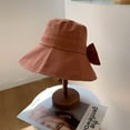 thumbnail image 6 of CoCopeanut Baru Musim Panas Musim Gugur Ikatan Simpul Lipat Panama Topi Ember Wanita Luar Ruangan Memancing Berburu Topi Pariwisata Ember Topi Wanita Matahari, 6 of 6