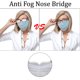 thumbnail image 4 of Puente nasal antivaho de silicona en piezas, clip nasal antivaho de silicona reutilizable para evitar que las gafas se empañen, y el soporte aumenta el espacio para respirar para ayudarlo a respirar sin problemas Ormromra 2035045-2, 4 of 8