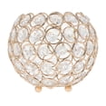 thumbnail image 1 of de Cristal Bling Bowl Candelero para Boda de Votive Tealight Candle Decorativos para Candelabros 12cm, 1 of 9
