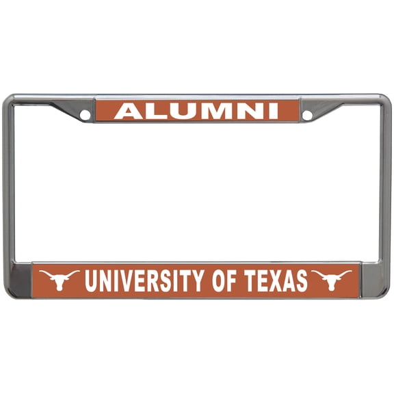 University of Texas Alumni Chrome License Plate Frame